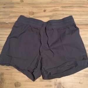 Grey athletic shorts